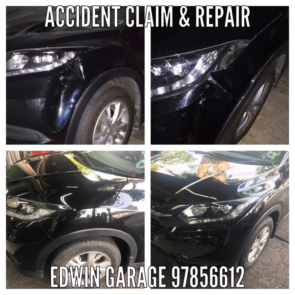 Honda vezel front bumber accident claim - Click Image to Close